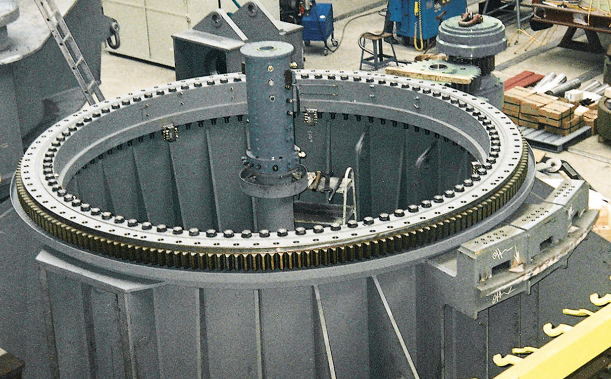 電氣滑環(huán)在鋼包回轉臺的應用