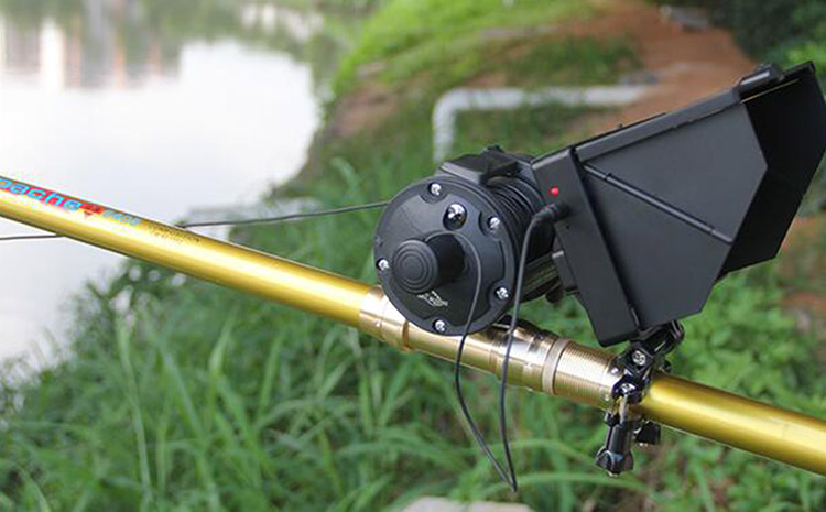 滑環(huán)在探魚器可視高清釣魚桿水下攝像頭錨魚的應用