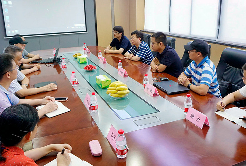 哈爾濱工業(yè)大學(xué)校長(zhǎng)助理沈毅帶隊(duì)訪問(wèn)全盛機(jī)電